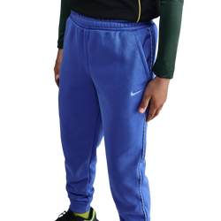 Boys' Grade School - Nike NSW Club French Terry Jogger - Aluminum/Comet Blue