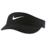 Nike Dri-FIT Aerobill Solid Advantage Visor - Women's Black/White