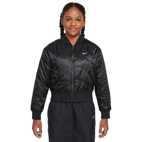 GIRLS - Nike Sty Star Jacket - White/Black