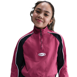 Girls' Grade School - Nike NSW Track Jacket GX - Black/Sweet Beet/White