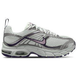 Girls' Grade School - Nike Air Max Moto 2K - Summit White/Metallic Silver/Purple Dynasty