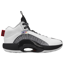 Boys' Grade School - Jordan AJ XXXV - White/Multi/Deep Royal Blue