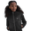 Nike NSW Poly Knit Track Jacket - Girls' Grade School Black/Black/White