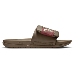 Men's - Nike Offcourt Slides - Ironstone/Coconut Milk/Red Sepia
