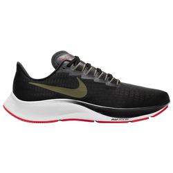 Men's - Nike Air Zoom Pegasus 37 - Black/Medium Olive/Olive Aura