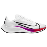 White/Flash Crimson/Hyper Violet - Nike W Air Zm Peg 37 Wd-wh/rd