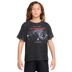 Boys' Grade School - Nike Ja Hands M90 T-Shirt - Black/Multi