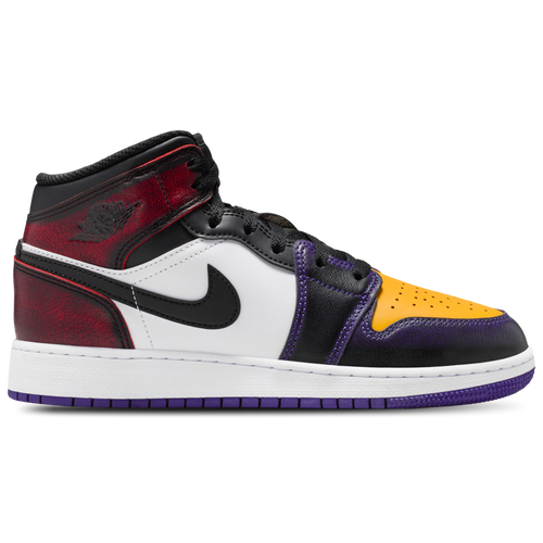  - Jordan Jordan 1 Mid SE NAJ9 - Black/White True Red