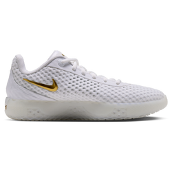Men's - Nike Lebron Witness X - White/White/Metallic Gold