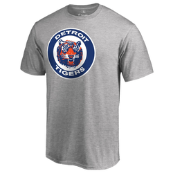 Men's - Fanatics Tigers Huntington T-Shirt - Heather Grey