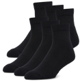 LCKR Athletic Half Cushion Quarter Socks - Lckr Black
