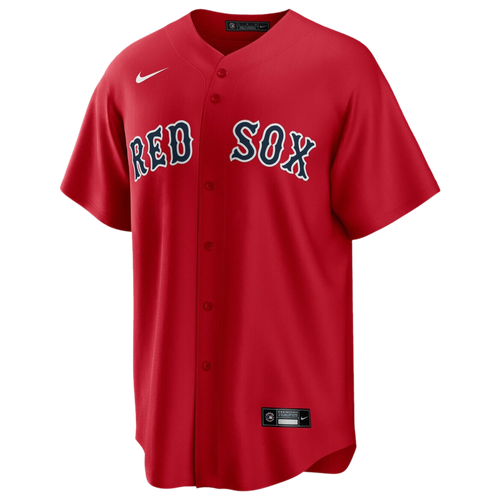 

Nike Mens Boston Red Sox Nike Red Sox Replica Team Jersey - Mens Red/Red Size L
