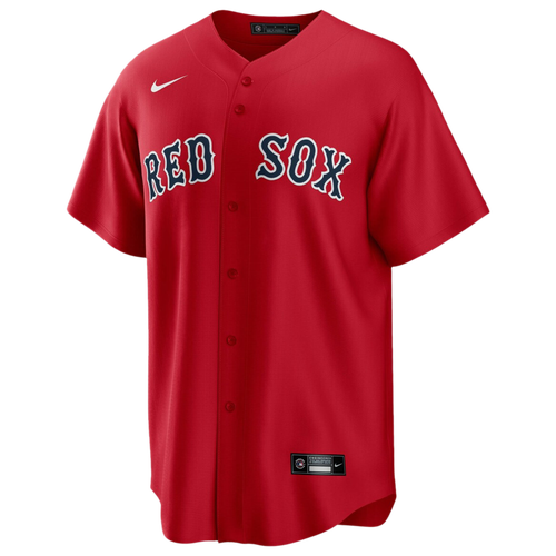 

Nike Mens Boston Red Sox Nike Red Sox Replica Team Jersey - Mens Red/Red Size M