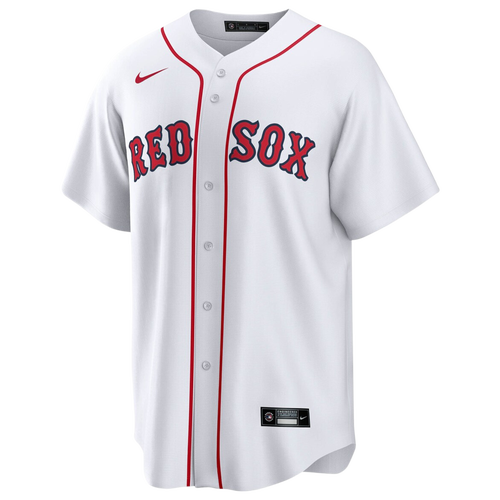 

Nike Mens Boston Red Sox Nike Red Sox Replica Team Jersey - Mens White/White Size M