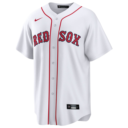 

Nike Mens Nike Red Sox Replica Team Jersey - Mens White/White Size L