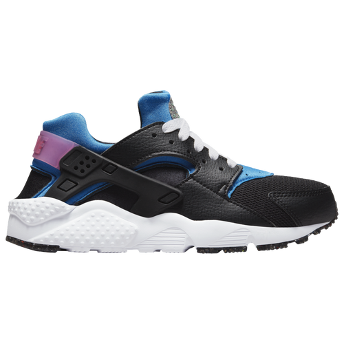 

Nike Boys Nike Huarache Run - Boys' Grade School Running Shoes Black/Mint Foam/Light Photo Blue Size 5.0