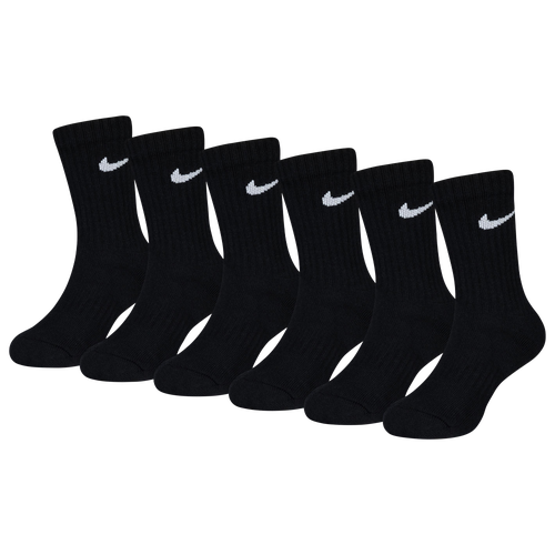 

Boys Nike Nike Dri-Fit Performance Basic Crew Socks - Boys' Toddler Black Size XXS