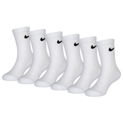 Boys' Toddler - Nike Dri-Fit Performance Basic Crew Socks - White/White