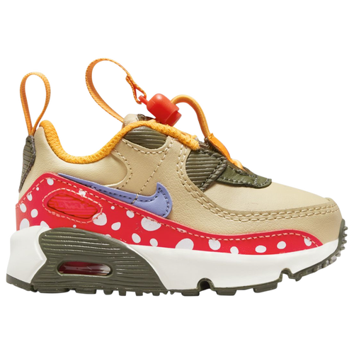 

Boys Nike Nike Air Max 90 Toggle - Boys' Toddler Shoe Thistle/Purple/Sesame Size 04.0