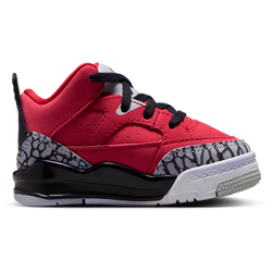Boys' Toddler - Jordan Son of Mars Low - Fire Red/Grey Mist/Black