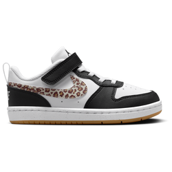Boys' Preschool - Nike Court Borough Low CH - Black/White/White