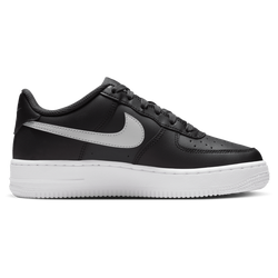 Girls' Grade School - Nike Air Force 1 - Vast Grey/Dark Smoke Grey/Black