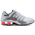 Nike Shox NZ - Nike Silver/Gray Red