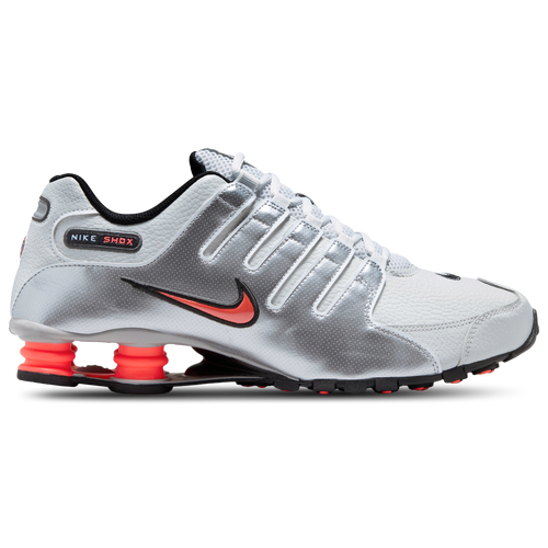 Nike Shox NZ - Nike Silver/Gray Red