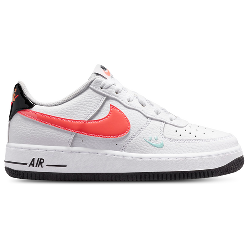  - Nike Air Force 1 - Black/White Flash Crimson