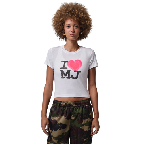  - Jordan Flight Short Sleeve TMID Graphic T-Shirt - White