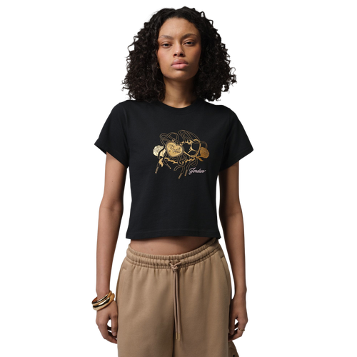  - Jordan BRK Short Sleeve SHGF Graphic T-Shirt - White/Green