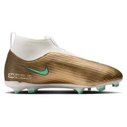 Boys' Grade School - Nike Jr Superfly 11 Academy Fg/Mg T - Metallic Gold/Green Glow