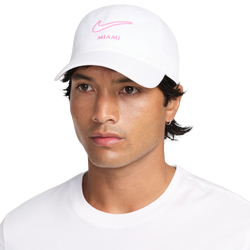 Adult - Nike Miami Club Colorblock City Cap - White/Laser Fuchsia