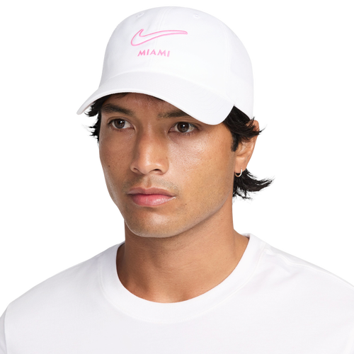  - Nike Miami Club Colorblock City Cap - White/Laser Fuchsia