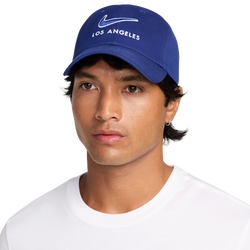 Adult - Nike Los Angeles Club Colorblock City Cap - Deep Royal Blue/White