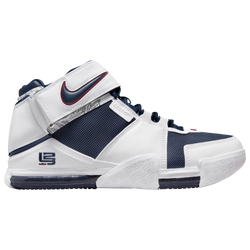 Men's - Nike Zoom Lebron 2 - White/Navy