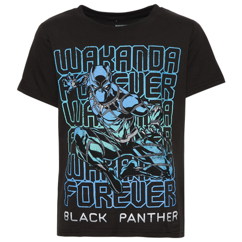 

Boys Black Panther Black Panther Wakanda Horizon Culture T-Shirt - Boys' Grade School Black/Black/Black Size S