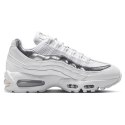 Women's - Nike Air Max 95 SE - White/Lt Charcoal/Pure Platinum