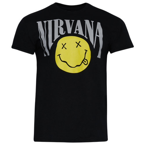 

Merch Traffic Nirvana Bling T-Shirt - Mens Yellow/Black Size XL