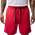 Jordan Brooklyn Champ Mesh Short - Men's Black/University Red