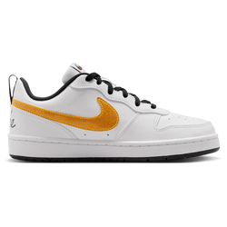 Boys' Grade School - Nike Court Borough Low Win - White/Current Blue/Picante Red