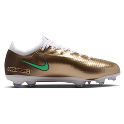 Boys' Grade School - Nike Jr Vapor 17 Pro FG - Metallic Gold/Green Glow