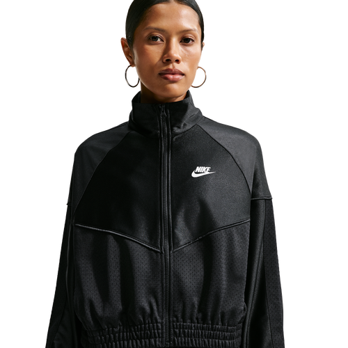 WOMENS - Nike NSW Heritage Festival Windrunner Jacket - Sail/Black