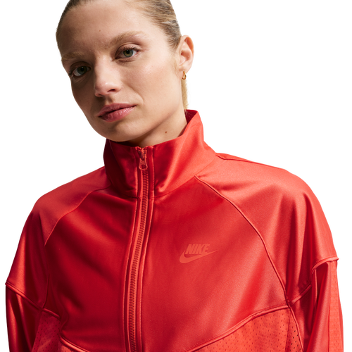 WOMENS - Nike NSW Heritage Festival Windrunner Jacket - Lt Crimson
