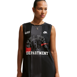 Women's - Nike NSW Heritage Festival Jersey Dress - Black/Anthracite/Anthracite