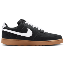 Men's - Nike Court Vision Lo FL V2 - Black/White/Gum Med Brown