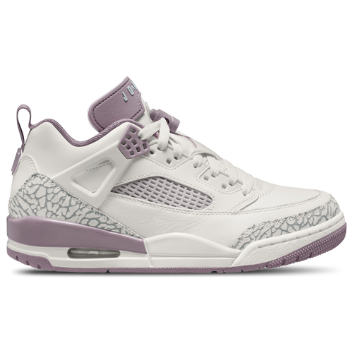 WOMENS - Jordan Spizike Low - Swan/Lt Smoke Gray Purple