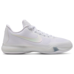 Boys' Grade School - Nike Kobe 10 Squalow - White/White