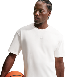 Men's - Nike Dri-Fit Short Sleeve T-Shirt - White/White