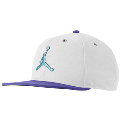 Adult - Jordan Jumpman Pro Snapback Cap - White/Germain Blue/Black/Rapid Teal